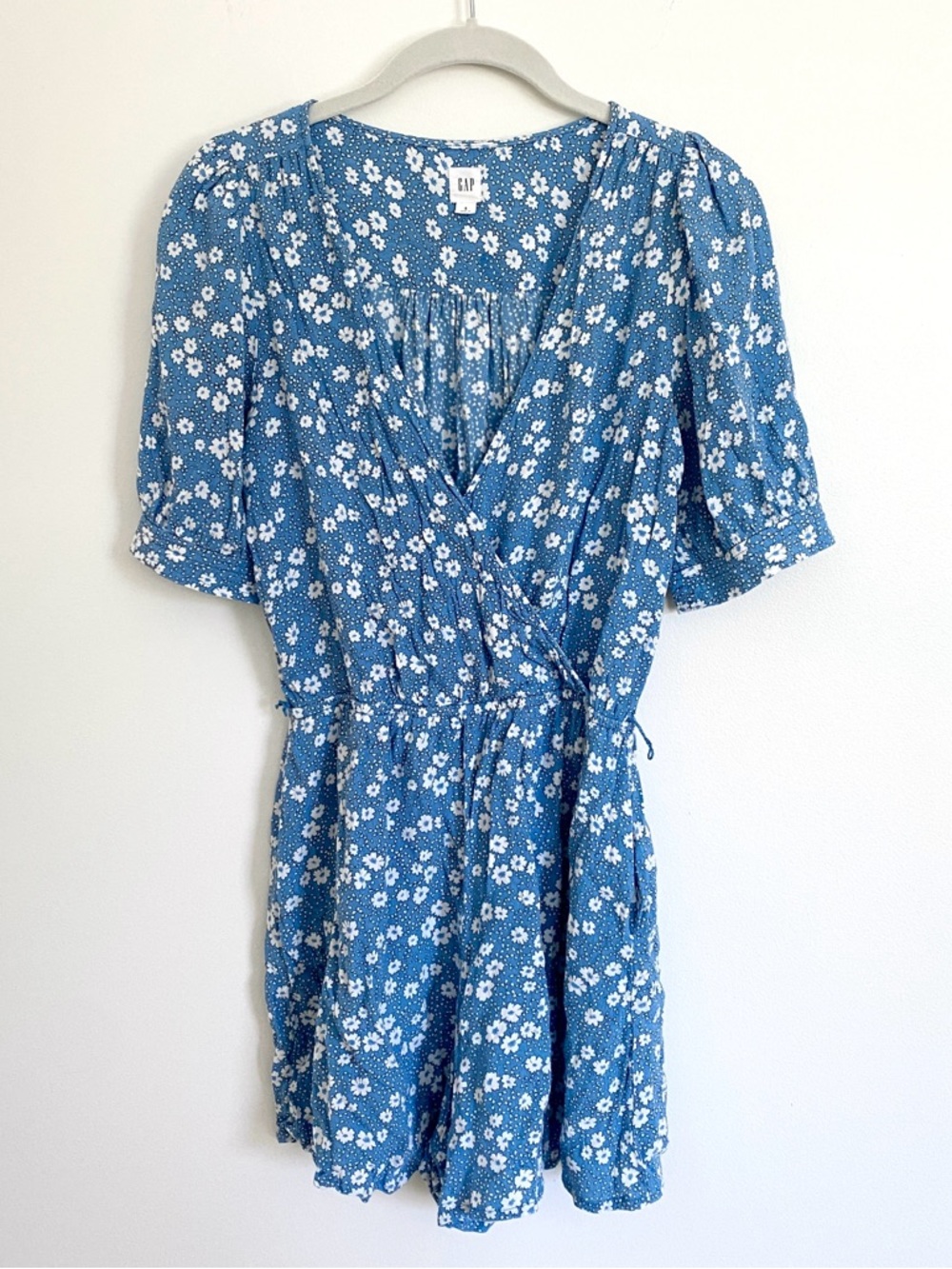 Gap Blue Floral Romper